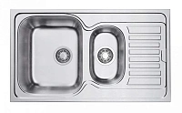 Мойка для кухни Omoikiri Kashiogawa 86-2-IN 86 см нержавеющая сталь