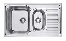 Мойка для кухни Omoikiri Kashiogawa 86-2-IN 86 см нержавеющая сталь