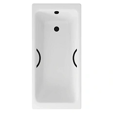 Ванна чугунная Delice Parallel 170x70 см белая