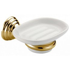 Мыльница подвесная для ванной золото Bagno & Associati Canova CA 122 52 ORO