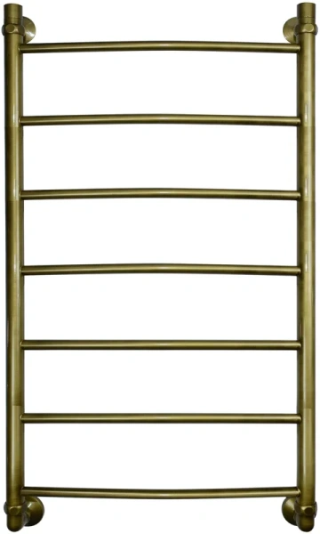 Полотенцесушитель водяной Ника Arc 100x50 см без полочки ЛД 100/50 бронза (детальная фотография)