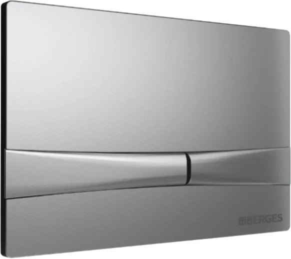 Унитаз с инсталляцией BERGES Floe клавиша F2 хром матовый 043248 (детальная фотография) index_3