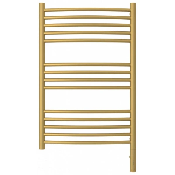 Полотенцесушитель электрический Сунержа Богема 3.0 50х80 см правый золотой шелк 32-5803-8050 (детальная фотография), современные, hi-tech