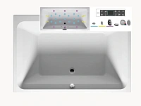 Ванна гидромассажная Riho Castello 180 x 120 см, BLISS