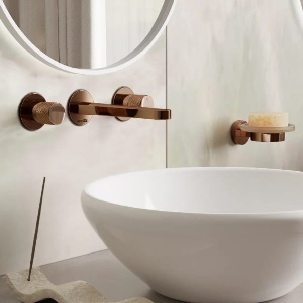 Смеситель для раковины WasserKRAFT Paar встраиваемый 8845 (детальная фотография), современные, hi-tech