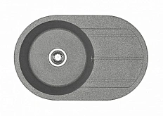 Мойка для кухни Акватон Амира 78 см серая
