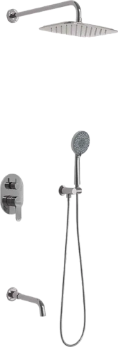 Душевой комплект BERGES Ventas хром - фото 1