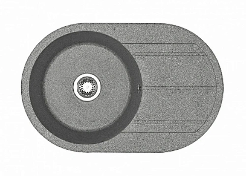 Мойка для кухни Акватон Амира 78 см серая - фото 5