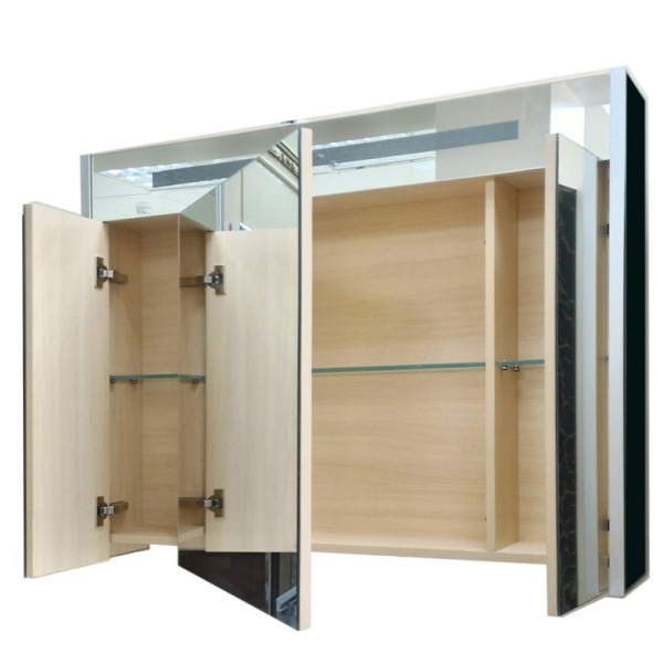 Зеркальный шкаф, цвет чёрный, Misty Джулия Л-Джу04090-0210 (детальная фотография), по запросу