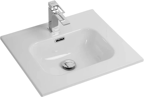 Раковина мебельная BelBagno 50 см керамическая - фото 2