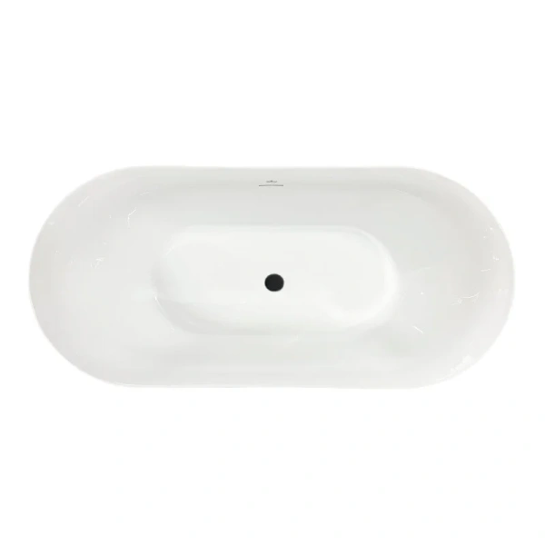 Ванна акриловая Royal Bath Pafos RB611701BL, 170 x 75 см, цвет белый (детальная фотография), современныe, hi-tech