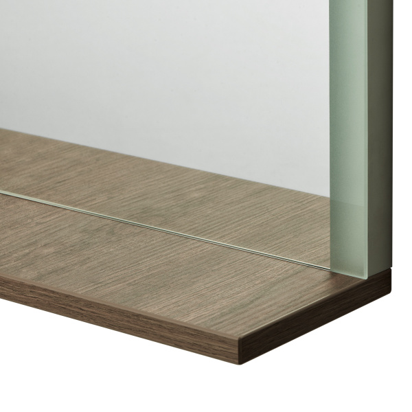 Зеркало с подсветкой Акватон Терра 61 см дуб кантри 1A247302TEDY0 (детальная фотография), современные, hi-tech