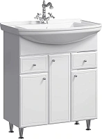 Тумба под раковину напольная Aqwella Barcelona 85 см белая