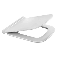 Крышка-сиденье с микролифтом BERGES Quad белая