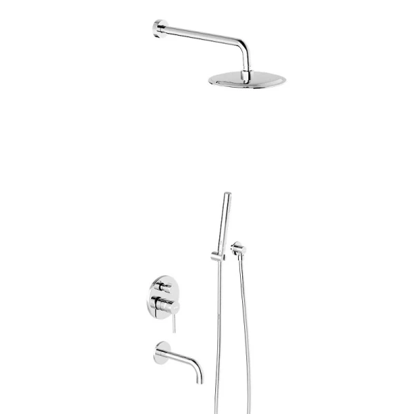 Душевой комплект Damixa Scandinavian Pure хром 936510000 (детальная фотография)