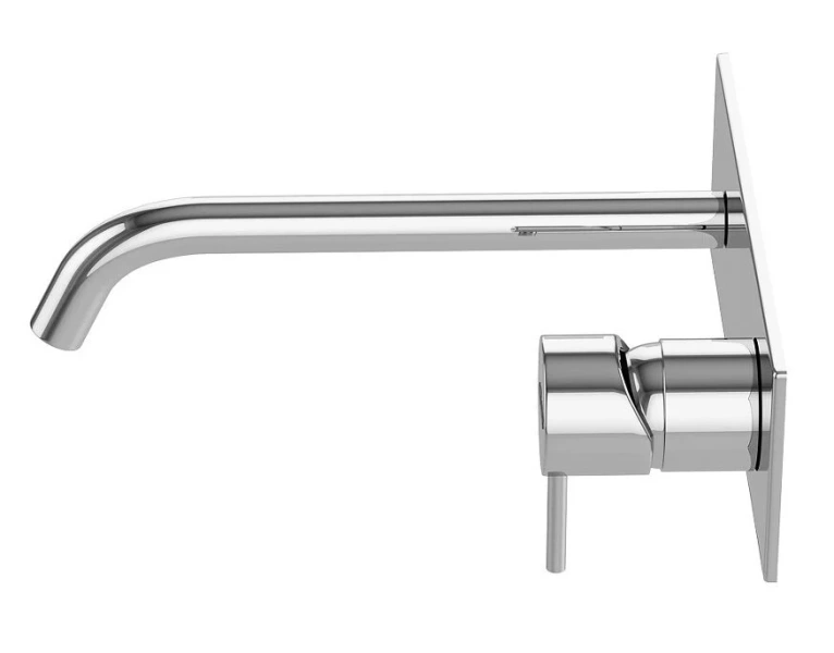 Смеситель для раковины Cezares Leaf хром LEAF-BLI1-L-01-W0 (детальная фотография), из латуни, прямоугольная форма