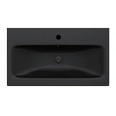Раковина мебельная Am.Pm Gem 75 см черная матовая