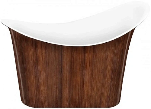 Ванна акриловая, цвет Brown Wood, Lagard Tiffany - фото 4