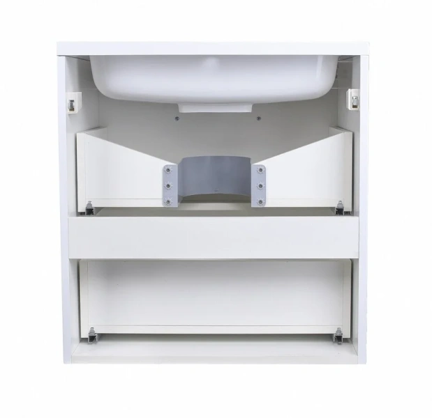 Тумба под раковину подвесная Style Line Каре 60 см белая СС-00002268 (детальная фотография), 60 см