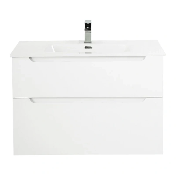 Тумба под раковину подвесная BelBagno Etna 80 см bianco lucido ETNA-H60-800-2C-SO-BL-P (детальная фотография)