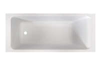 Акриловая ванна Радомир Агата 2-89-2-0-1-227Р, 175 х 75 см, фронтальный экран, каркас разборный, сифон, слив-перелив автомат в комплекте, белая