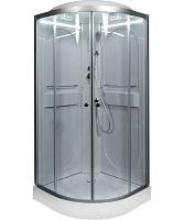 Душевая кабина Deto L 100x100 см с led подсветкой