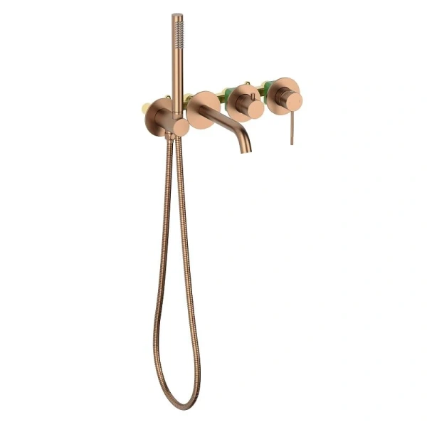 Смеситель для ванны Timo Saona розовое золото 2314/19YSM (детальная фотография)