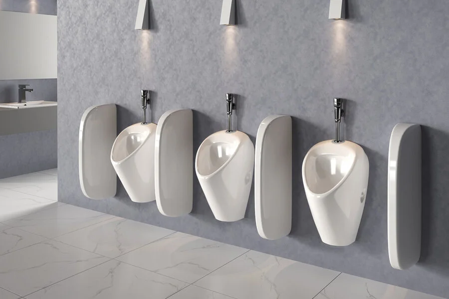 Писсуар подвесной Sanita Lux Long белый PS/Long/Mech/WHT.G/S1 (детальная фотография), по запросу index_1