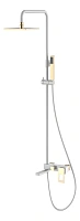 Душевая стойка Boheme Q WhiteGold