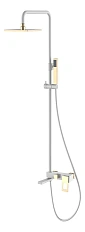 Душевая стойка Boheme Q WhiteGold
