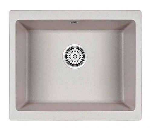 Мойка для кухни Paulmark Gera 55 см серая - фото 8