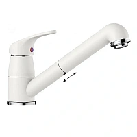 Смеситель для кухни белый Blanco Daras-S
