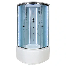 Душевая кабина Deto EM 100x100 см матовое стекло