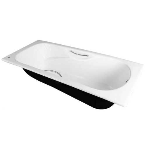 Ванна чугунная Byon 15 160x75 см с ручками Н0000017 (детальная фотография), чугунные