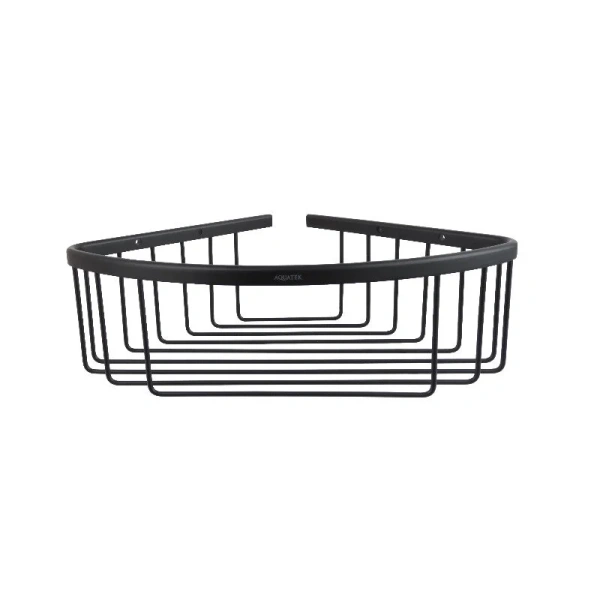 Решетка для ванной Акватек Вега черная AQ4006MB (детальная фотография)