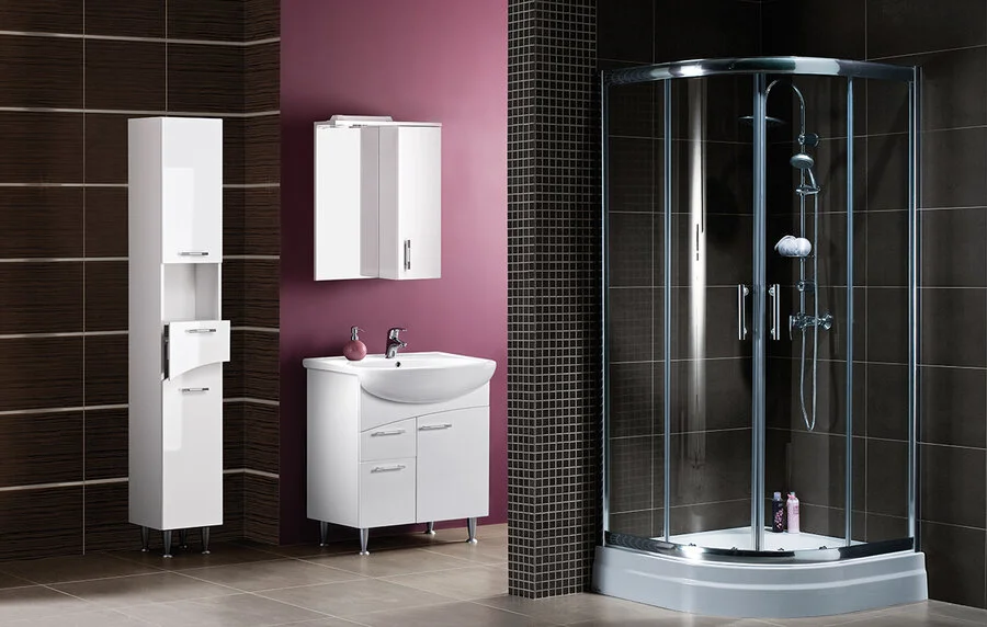 Раковина Cersanit Erica 50 см белая, 1 отверстие для смесителя S-UM-ERI50/1-w (детальная фотография), белые