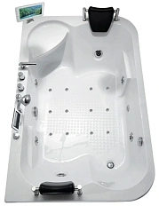 Акриловая ванна левосторонняя Gemy