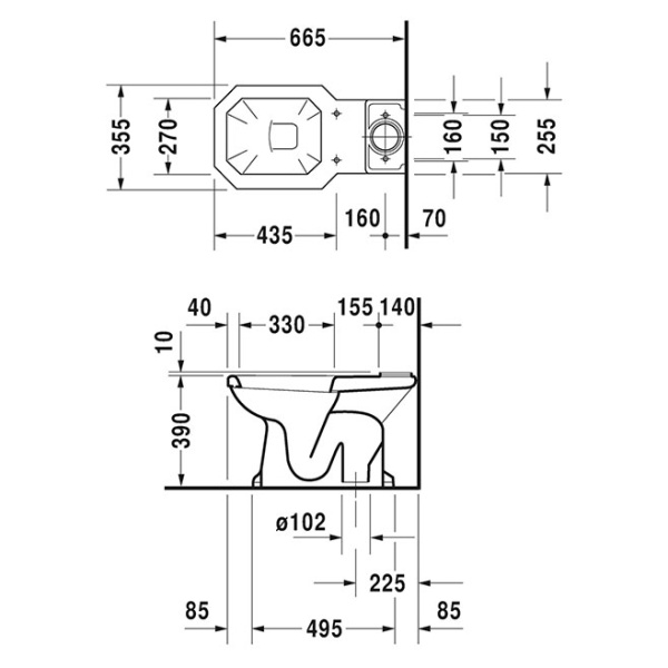 Схема (детальная фотография), с бачком