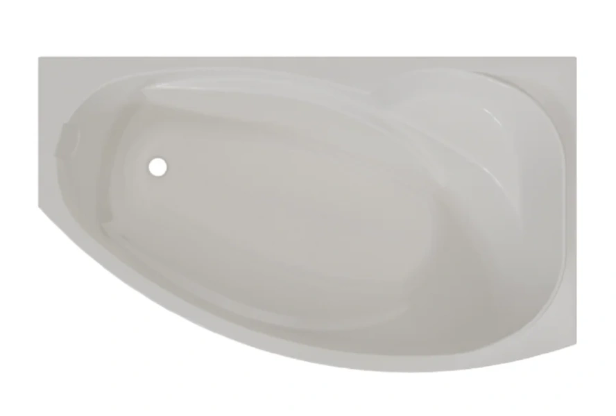 Акриловая ванна Радомир София 2-01-0-1-1-223/2-01-0-2-1-223, 169 х 99 см, L/R, с каркасом, белая (детальная фотография), 170 см
