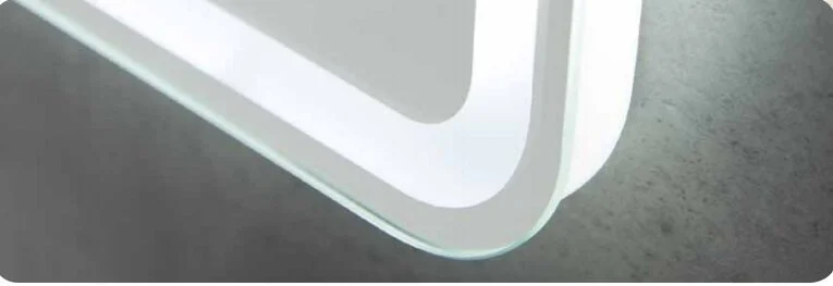 Зеркало с подсветкой BelBagno Spc 120 см с кнопочным выключателем SPC-MAR-1200-800-LED-BTN (детальная фотография), в наличии