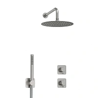 Душевой комплект WasserKRAFT Tauber никель