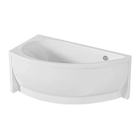 Ванна акриловая 1MarKa Piccolo 01пик1770лкп, 150 x 75 см, левая, с панелью, каркасом и сливом-переливом, белая