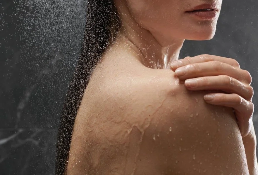 Верхний душ Hansgrohe Rainfinity матовый белый 26234700 (детальная фотография), в наличии