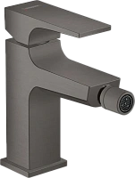 Смеситель для биде Hansgrohe Metropol черный хром