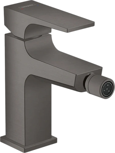 Смеситель для биде Hansgrohe Metropol черный хром - фото 5