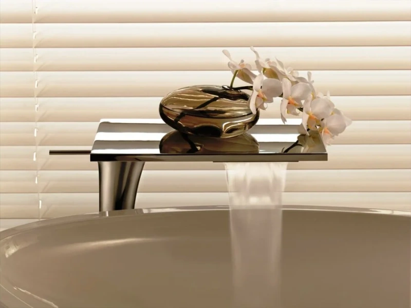 Излив для ванны Axor Massaud 18472000 (детальная фотография), хром