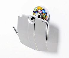 Бумагодержатель WasserKRAFT Diemel с крышкой