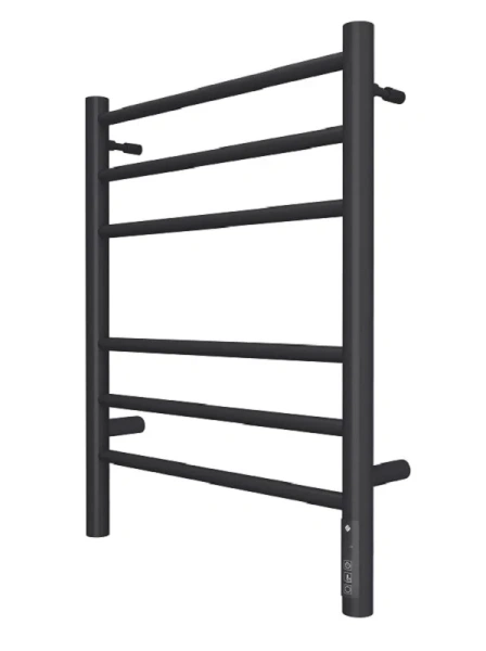 Полотенцесушитель электрический Terminus Аврора П6 450х600 матовый черный 4670078527479 (детальная фотография)