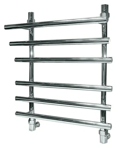 Полотенцесушитель водяной Ника Bamboo 60x50 см хром - фото 1