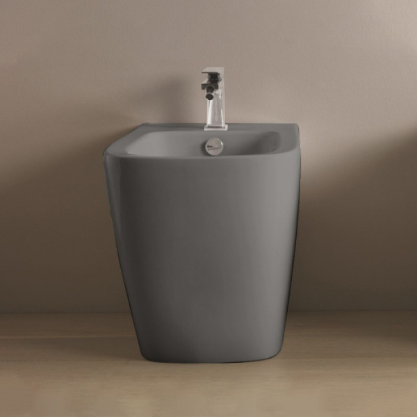 Биде напольное Artceram A16 grigio oliva ASB002 15 00 grigio oliva *1 (детальная фотография), современные, hi-tech